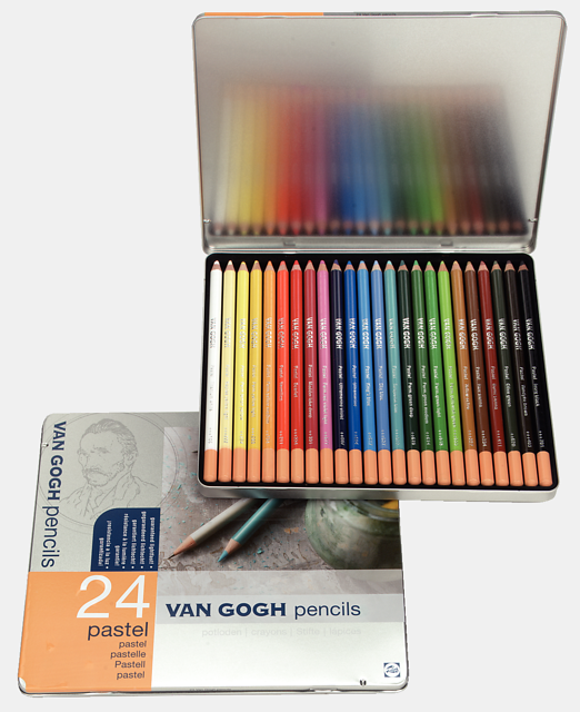 Pastellpliiatsid Van Gogh 24v.